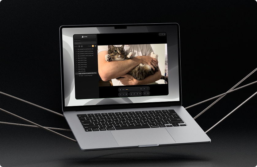 Jaco Media on a laptop
